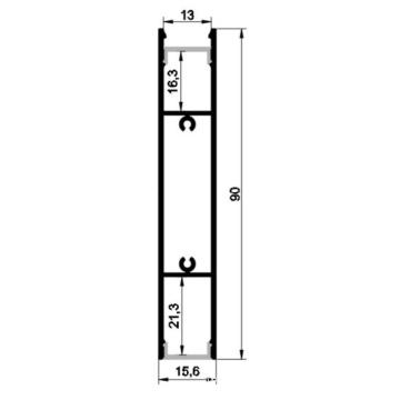 Linear Profile plastic diffuser pc cover Extrusion